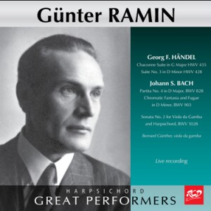 Händel, J.S. Bach: Günter Ramin, harpsichord-Harpsichord-Baroque  