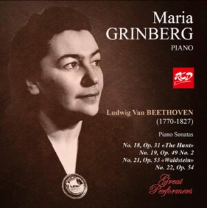 Maria Grinberg: BEETHOVEN - Piano Sonatas No. 18, Op. 31 'The Hunt' / No. 19, Op. 49 / No. 21, Op. 53 "Waldstein" / No. 22, Op. 54-Klavír-Instrumental  