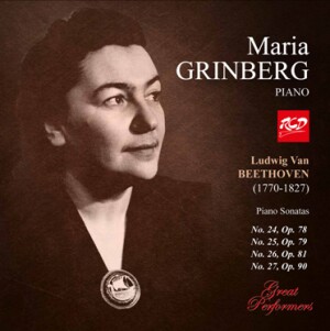 Maria Grinberg: BEETHOVEN - Piano Sonatas No. 24, Op. 78 / No. 25, Op. 79 / No. 26, Op. 81 / No. 27, Op. 90-Piano-Instrumental  