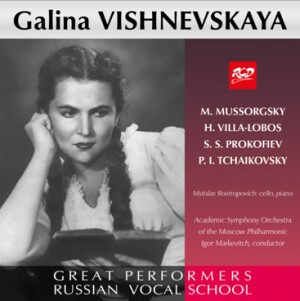 Galina Vishnevskaya  - Songs and Arias: Villa-Lobos / Tchaikovsky / Mussorgsky and Prokofiev-Viola and Piano-Vocal and Opera Collection  