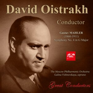 David Oistrakh conducts Mahler's Symphony No. 4 in G Major-Voices and Orchestra-Russian Conductor's School  