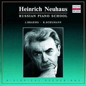 Heinrich Neuhaus, piano - Brahms - Capriccio in F, Op.76 - R. Schumann - Kreisleriana",  etc…-Piano-Russe école de pianist  
