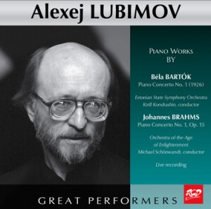 Alexej Lubimov Plays Piano Works by Bartók: Piano Concerto No.1 / Brahms: Piano Concerto No.1, Op.15-Piano and Orchestra-Russe école de pianist  