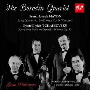 The Borodin Quartet Plays Haydn: String Quartet No. 5, Op. 64 "The Lark"  / Tchaikovsky: Souvenir de Florence, Op. 70 	-Quartet-Chamber Music  