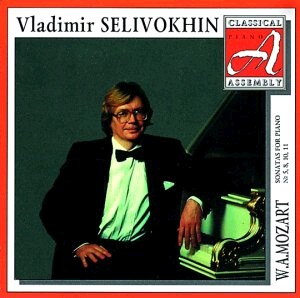 Vladimir Selivokhin, piano: W. A. Mozart - Piano Sonatas  No. 5, No. 10 -Klavír-Ruská klavírní škola  