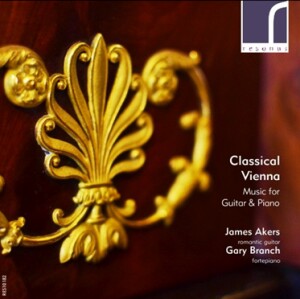 Classical Vienna - Music for Guitar and Piano - James Akers - Gary Branch-Piano and Guitar-Instrumental  