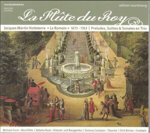 Jacques Martin Hotteterre «Le Romain» (1673 - 1763) - La Flûte du Roy -Flute  