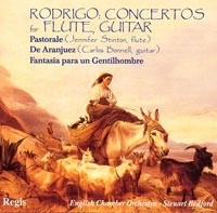 Rodrigo: Concertos for Flute (Pastorale), Guitar (De Aranjuez), "Fantasia para un Gentilhombre".-Viola and Piano  