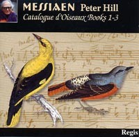 Catalogue d'oiseaux Books 1-3 / Peter Hill.-Viola and Piano  