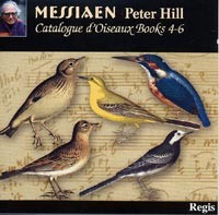 Catalogue d'oiseaux Books 4-6 / Peter Hill.-Viola and Piano  