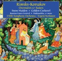 Rimsky-Korsakov - Overtures & Suites, Snow Maiden, Golden Cockkerel and more - E. Svetlanov-Orchestra-Great Performers  