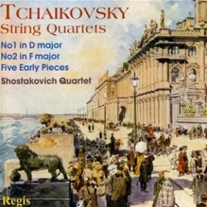 Tchaikovsky - String Quartet No. 1 in D major, No. 2 in F major, Five Early Pieces - Shostakovich Quartet-Viola and Piano  