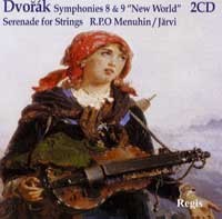 Symphonies 8, 9 ("New World") Serenade Op.22, Carnival Ovt, Scherzo  Capriccioso.-Viola and Piano  