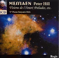 Visions de l'Amen, Preludes, Etudes etc / Peter Hill.-Viola and Piano  