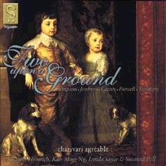 Two Upon a Ground - Virtuosic duets and divisions for two viols-String instruments-Baroque  