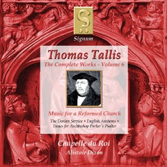 Thomas Tallis: The Complete Works - Volume 6 - Music for a Reformed Church-Viola and Piano-Renaissance  