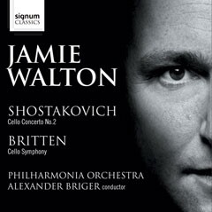 Shostakovich Cello Concerto No. 2 - Britten Cello Symphony -  Jamie Walton-Cello-Cello Collection  