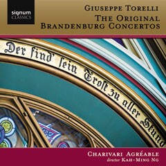 Giusepppe Torelli - The Original Brandenburg Concertos - Charivari Agréable -Viola and Piano-Choral Collection  