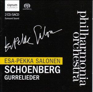 Schoenburg Gurrelieder - Philharmonia Orchestra, Esa-Pekka Salonen, conductor-Orchester-Orchestral Works  