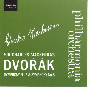 Dvořák - Symphony No. 7 & Symphony No. 8, Philharmonia Orchestra - Sir Ch. Mackerras, conductor-Orchestra-Orchestral Works  