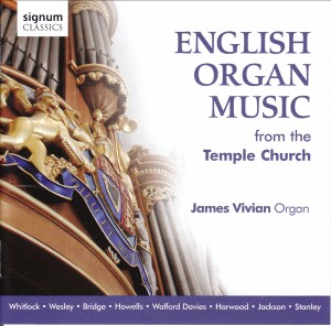 English Organ Music from the Temple Church - James Vivian-Organ-Organ Collection  