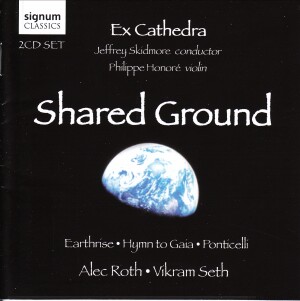 Shared Ground - Alec Roth - Vikram Seth - Ex Cathedra-Violin-Chamber Music  