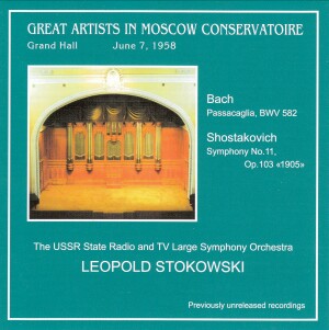 Leopold Stokowski, conductor -(J. S. Bach, D. D. Shostakovich)-Orchestre-Orchestral Works  