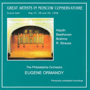 The Philadelphia Orchestra - Eugene Ormandy, conductor - (Haydn, Beethoven, Brahms, R. Strauss)-Orchester-Orchestral Works  