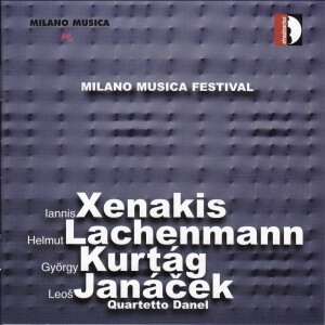 Milano Musica Festival - Vol. 1 - I. XENAKIS - H. LACHENMAN - G. KURTÁG - L. LANÁČEK-Quartet-Contemporary music  