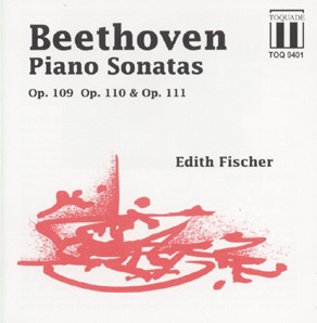 Beethoven: Piano Sonatas Op. 109, 110, 111 - Edith Fischer-Klavír-Chamber Music  