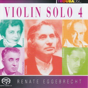 VIOLIN SOLO Vol.4 - Renate Eggebrecht-Violin-Chamber Music  