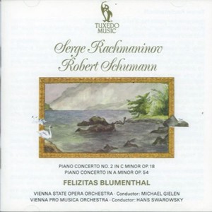Rachmaninov & Schumann Piano Concertos F. Blumenthal  piano-Piano  