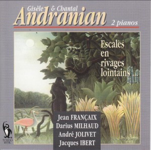 Francaix Milhaud Jolivet Ibert Escales en rivages lointains Eight exotic Dances-Viola and Piano  