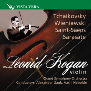 Leonid Kogan, violin - Tchaikovsky - Wieniawski - Saint-Saens - Sarasate-Violin and Orchestra-Violin Concerto  