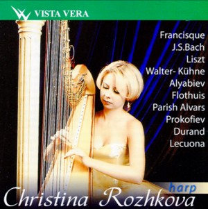 Christina Rozhkova, harp - Liszt  -  Alyabiev - J.S.Bach -  Liszt and etc...-Harp-Chamber Music  