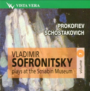 Vladimir Sofronitsky (piano) plays at the Scriabin Museum Vol. 7.- Prokofiev - Schostakovich-Piano-Instrumental  