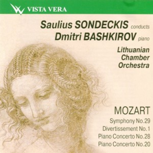 Saulius Sondeckis conducts Lithuanian Chamber Orchestra - Dmitri Bashkirov, piano - Mozart-Piano and Orchestra-Piano Concerto  